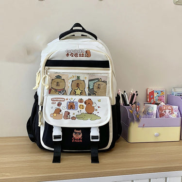 Mochila Escolar Capybara